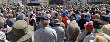 L&rsquo;UEPAL au Kirchentag