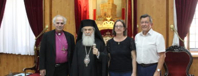 Visite de solidarité à Jérusalem