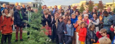 La paroisse de Graffenstaden a reçu le label « Cèdre du Liban »